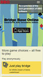 Mobile Screenshot of bridgebase.com